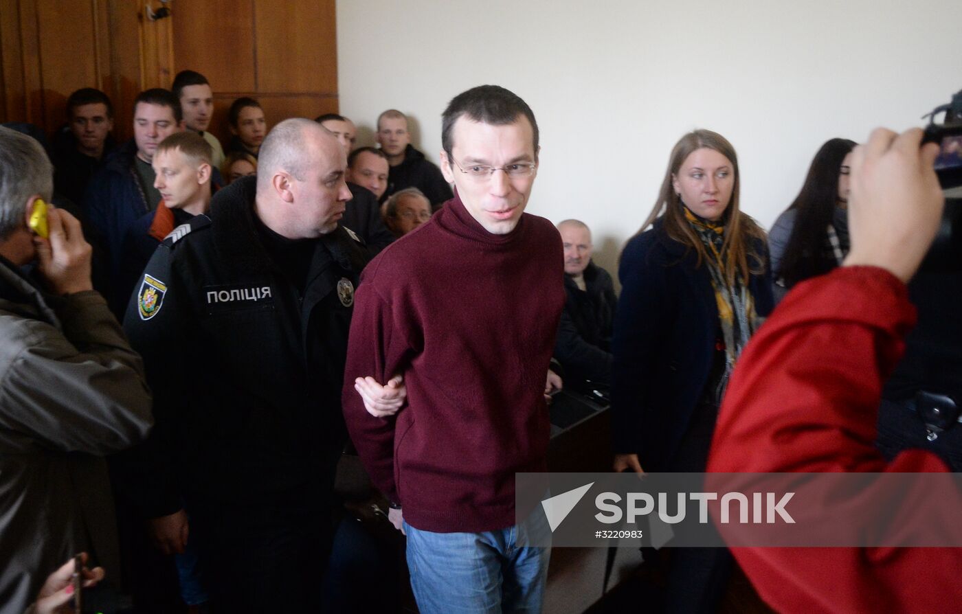 Journalist Vasily Muravitsky stands trial in Zhitomir