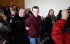 Journalist Vasily Muravitsky stands trial in Zhitomir