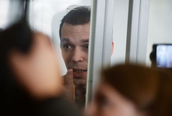 Journalist Vasily Muravitsky stands trial in Zhitomir