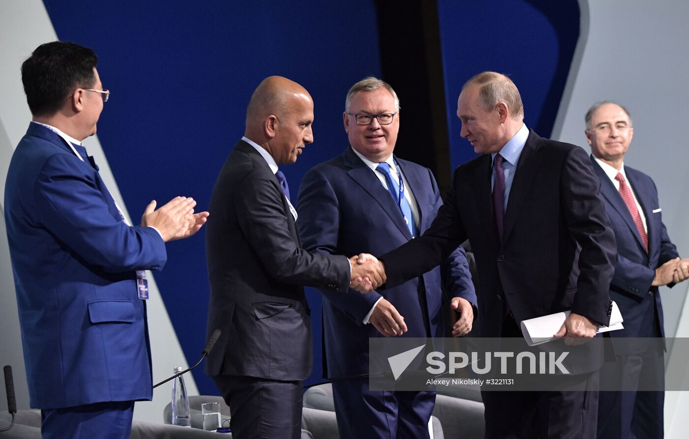 President Vladimir Putin at plenary session of the VTB Capital's Russia Calling! investment forum