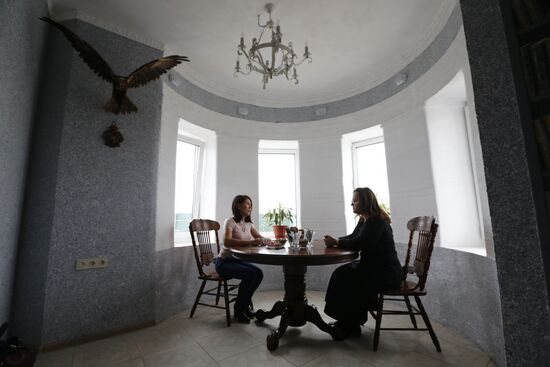 Presentation of 3D printed residential building