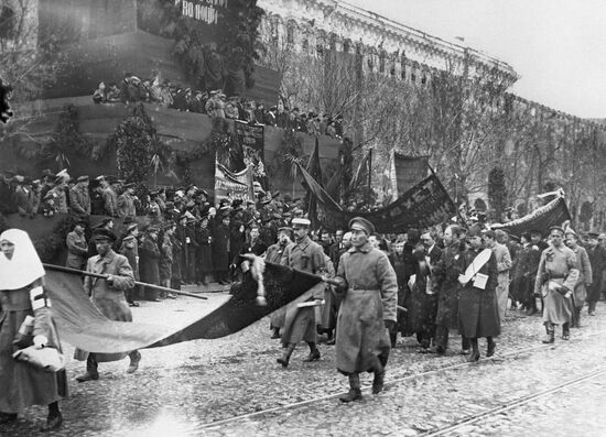 Labor Day rally in Moscow