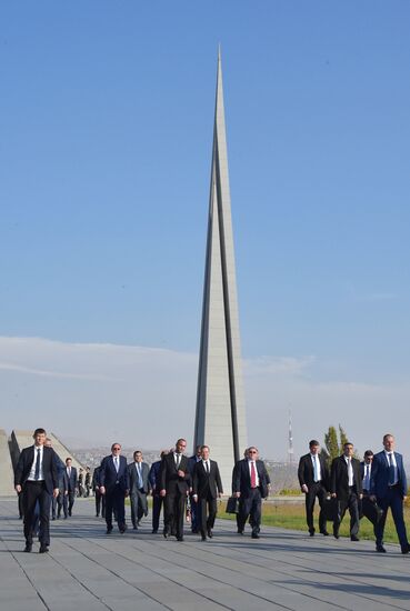 Prime Minister Dmitry Medvedev's visit to Armenia