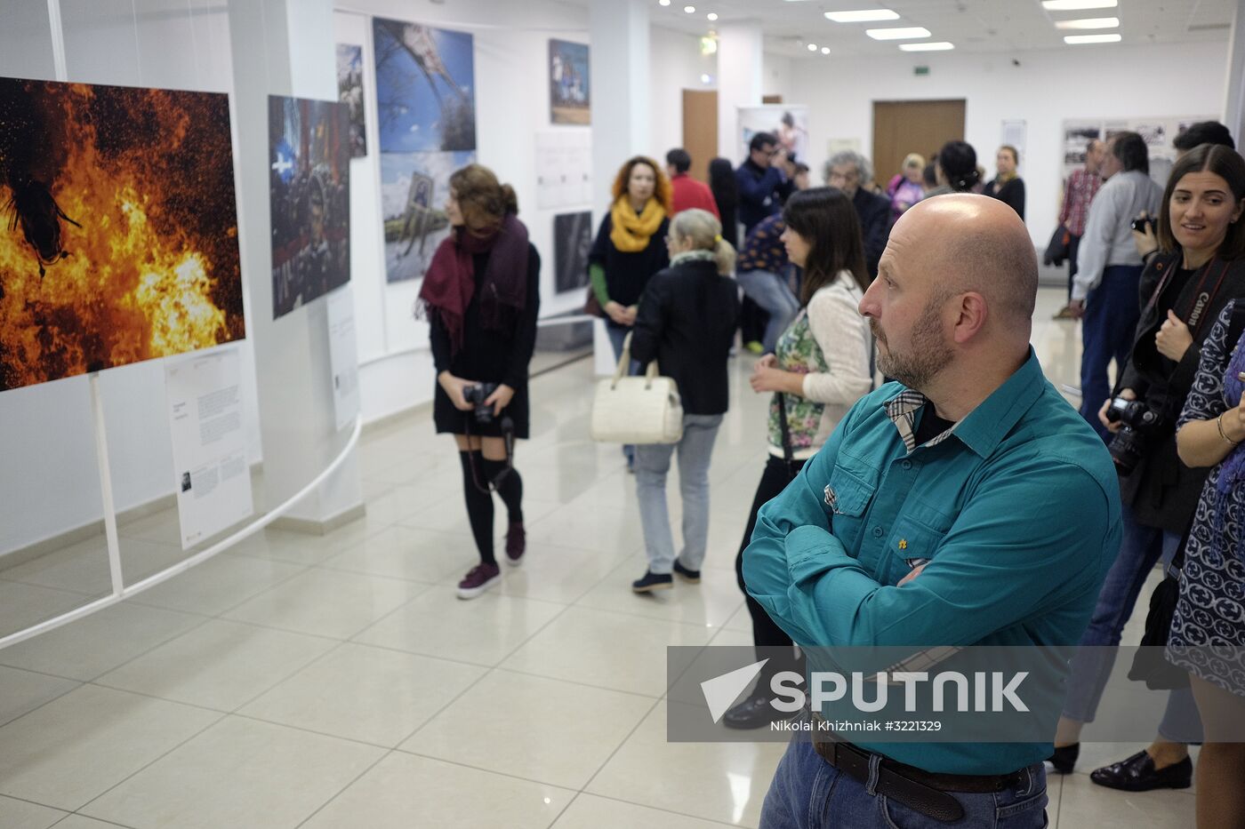Opening of exhibition of Andrei Stenin Photo Contest winners in Krasnodar