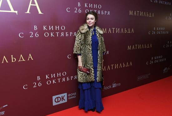 Premiere of Alexei Uchitel's film Matilda
