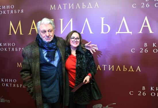 Premiere of Alexei Uchitel's film Matilda