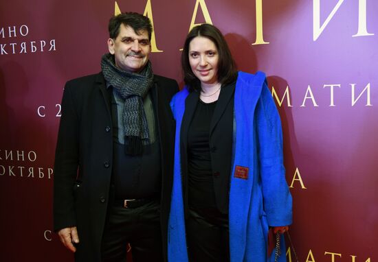 Premiere of Alexei Uchitel's film Matilda