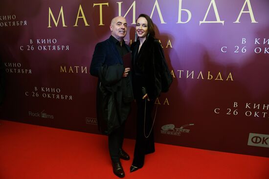 Premiere of Alexei Uchitel's film Matilda