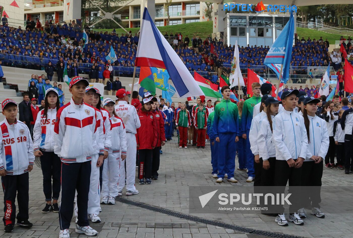 GTO festival in Artek