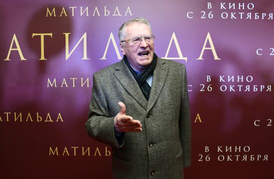 Premiere of Alexei Uchitel's film Matilda