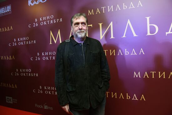 Premiere of Alexei Uchitel's film Matilda