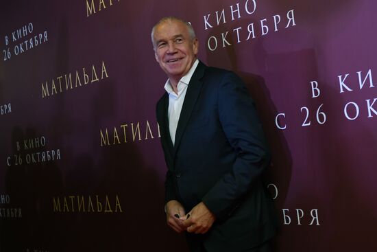 Premiere of Alexei Uchitel's film Matilda