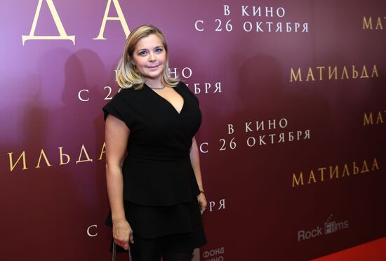 Premiere of Alexei Uchitel's film Matilda