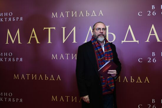 Premiere of Alexei Uchitel's film Matilda