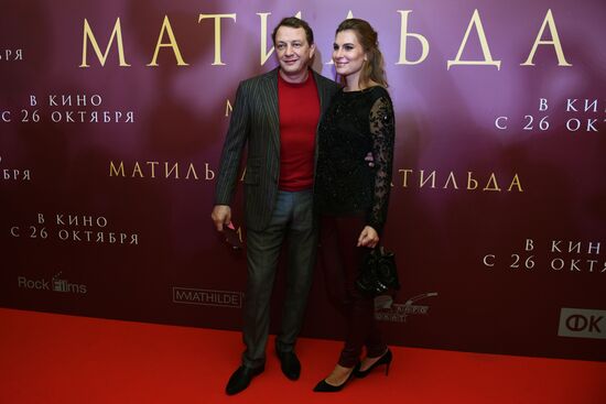 Premiere of Alexei Uchitel's film Matilda