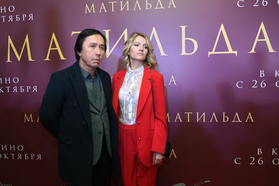 Premiere of Alexei Uchitel's film Matilda