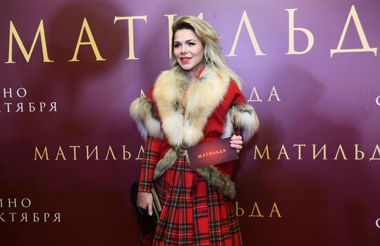 Premiere of Alexei Uchitel's film Matilda