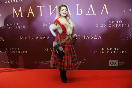 Premiere of Alexei Uchitel's film Matilda