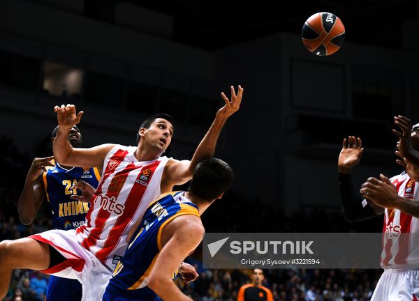 Euroleague Basketball. Khimki vs. Crvena Zvezda