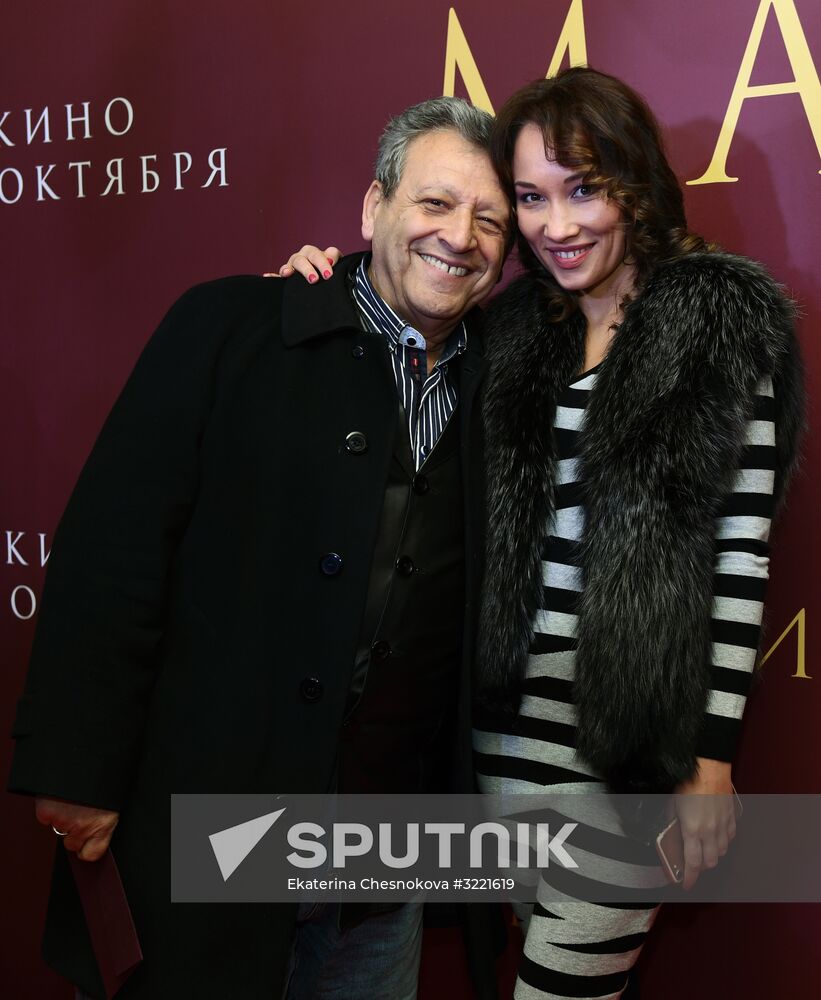Premiere of Alexei Uchitel's film Matilda