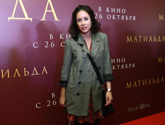 Premiere of Alexei Uchitel's film Matilda