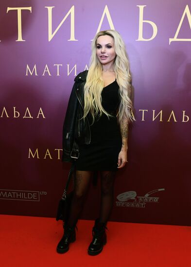 Premiere of Alexei Uchitel's film Matilda