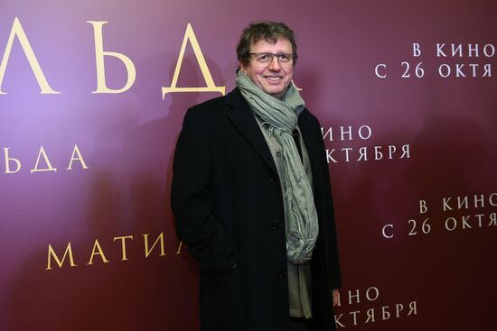 Premiere of Alexei Uchitel's film Matilda