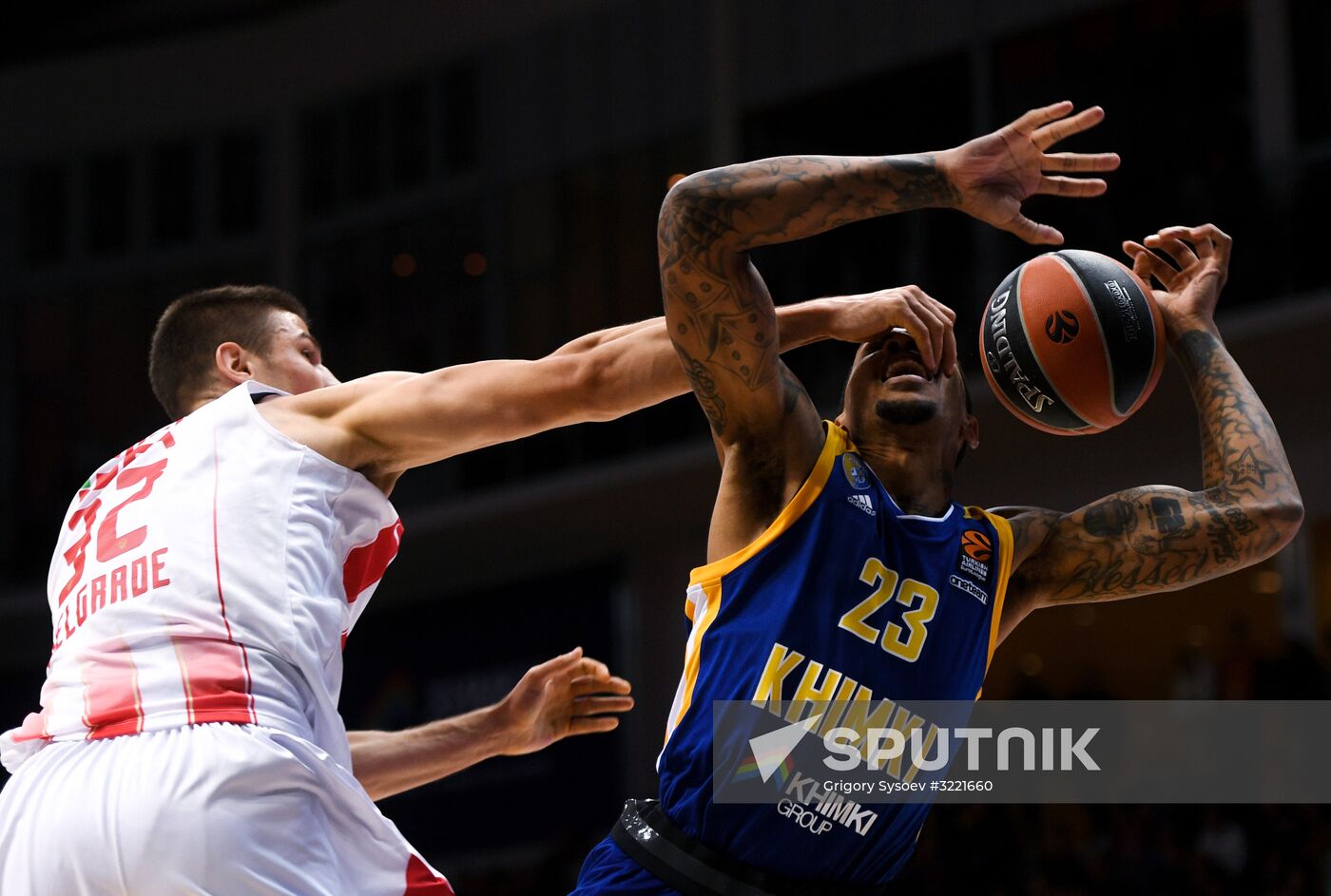 Euroleague Basketball. Khimki vs. Crvena Zvezda