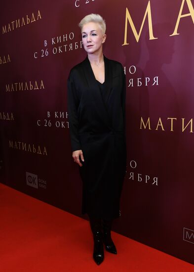 Premiere of Alexei Uchitel's film Matilda