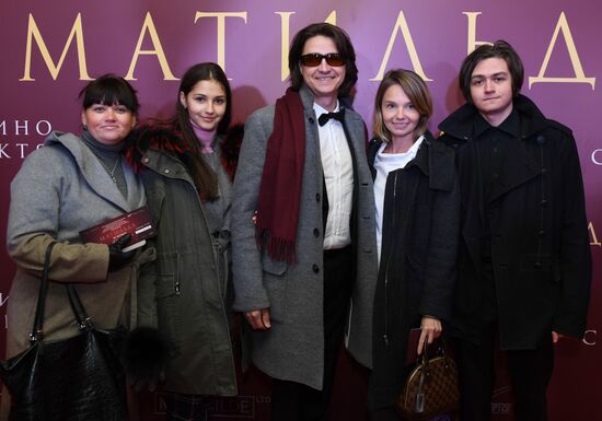 Premiere of Alexei Uchitel's film Matilda