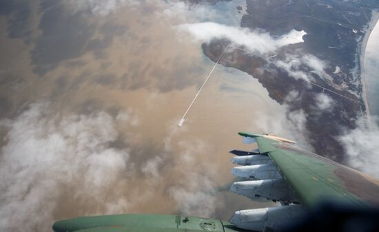 Sukhoi Su-UB crew training in Krasnodar Territory