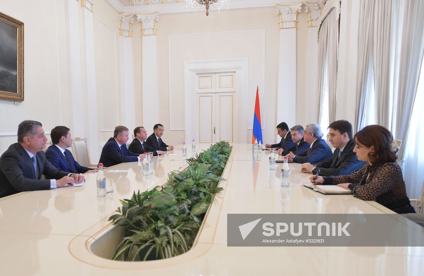 Prime Minister Dmitry Medvedev visits Armenia