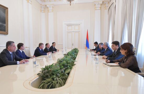 Prime Minister Dmitry Medvedev visits Armenia