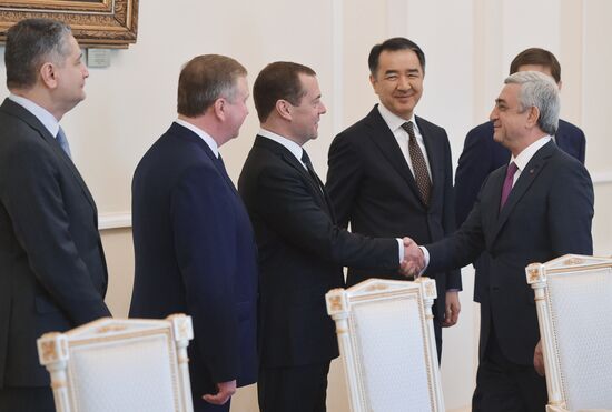 Prime Minister Dmitry Medvedev visits Armenia