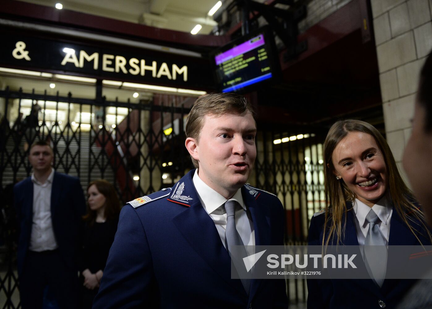 Themed train The Heart of Russia is launched in London tube