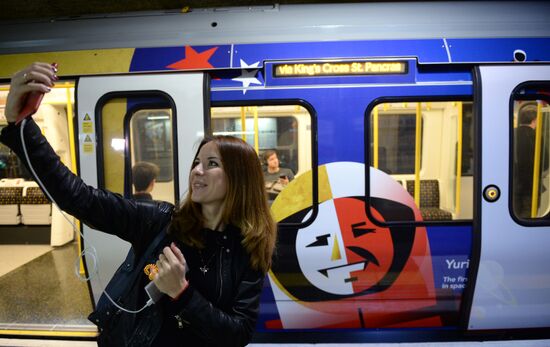 Themed train The Heart of Russia is launched in London tube