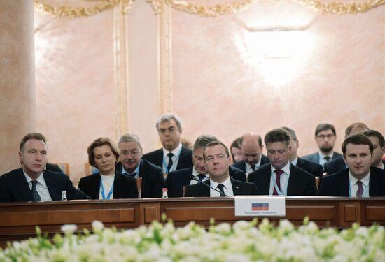 Prime Minister Dmitry Medvedev visits Armenia