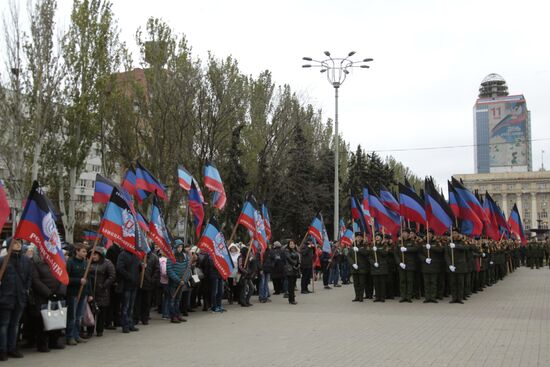 Flag of Donetsk People's Republic Day