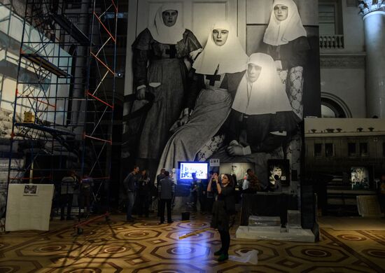 Opening of exhibitions marking the revolution centenary in State Hermitage