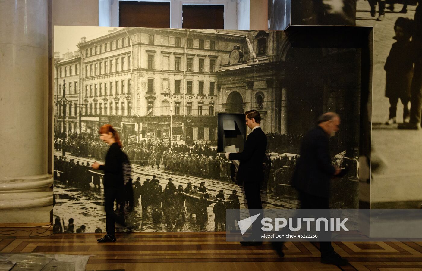 Opening of exhibitions marking the revolution centenary in State Hermitage