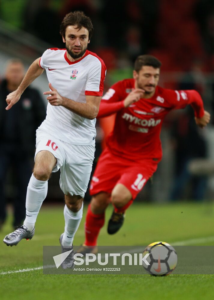 Football. Russian Cup. Spartak vs. Spartak-Nalchik