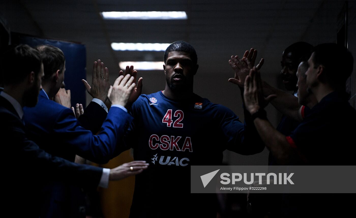 Euroleague Basketball. CSKA vs. Panathinaikos