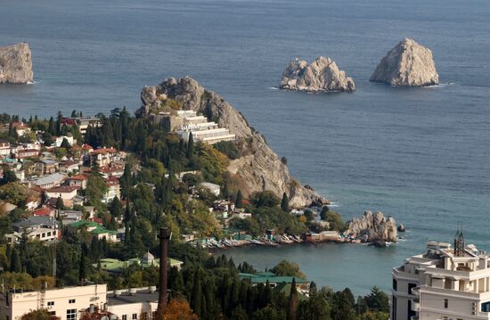Cities of Russia. Gurzuf