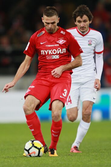Football. Russian Cup. Spartak vs. Spartak-Nalchik