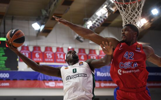 Euroleague Basketball. CSKA vs. Panathinaikos