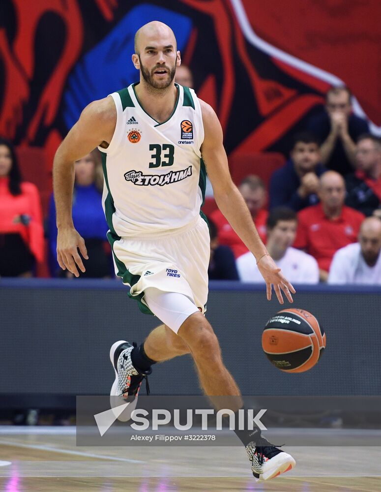 Euroleague Basketball. CSKA vs. Panathinaikos
