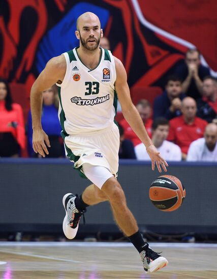 Euroleague Basketball. CSKA vs. Panathinaikos