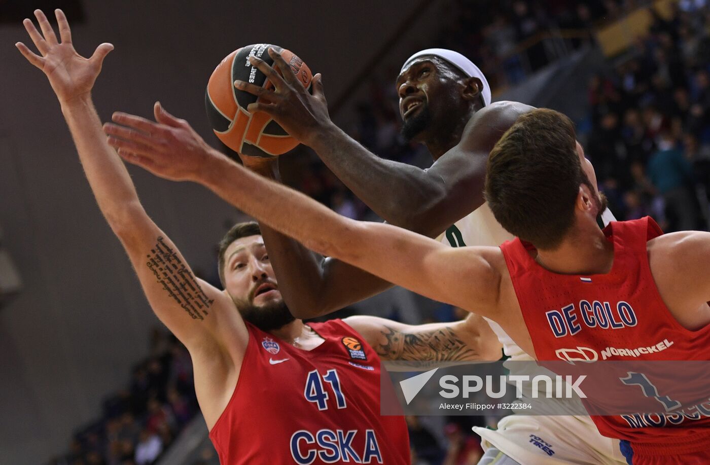 Euroleague Basketball. CSKA vs. Panathinaikos