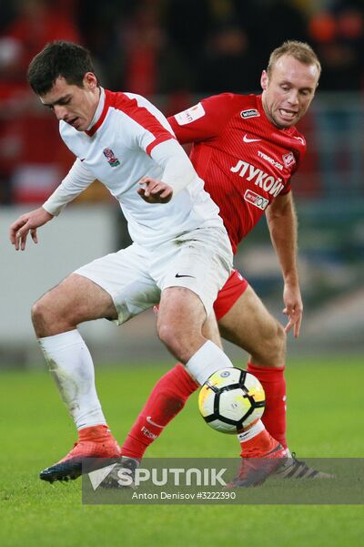 Football. Russian Cup. Spartak vs. Spartak-Nalchik