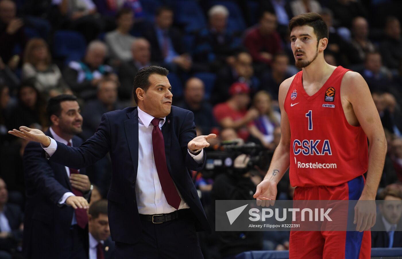 Euroleague Basketball. CSKA vs. Panathinaikos